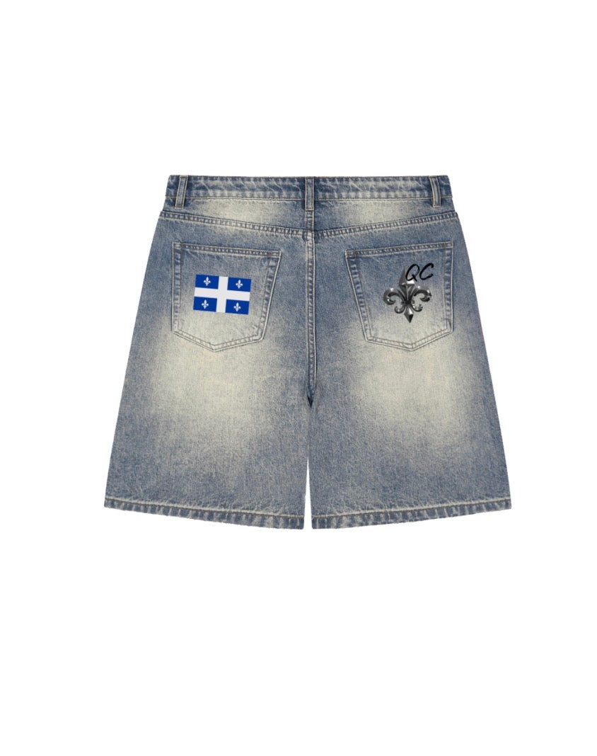 Short drapeau QC